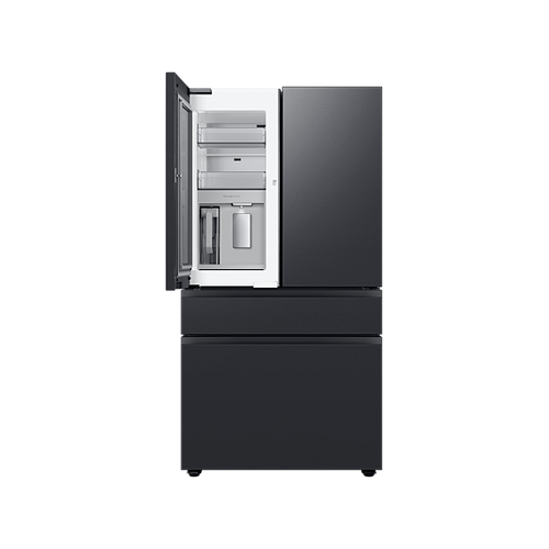 Samsung Bespoke 630L Net French Door Refrigerator with changeable panels - Matt Black Stainless Steel (Photo: 5)